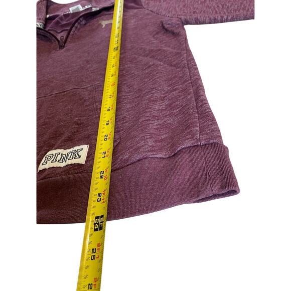 Victorias Secret Sweater Womens Size Medium PINK Gym Lounge Athletic Pullover - Picture 7 of 10